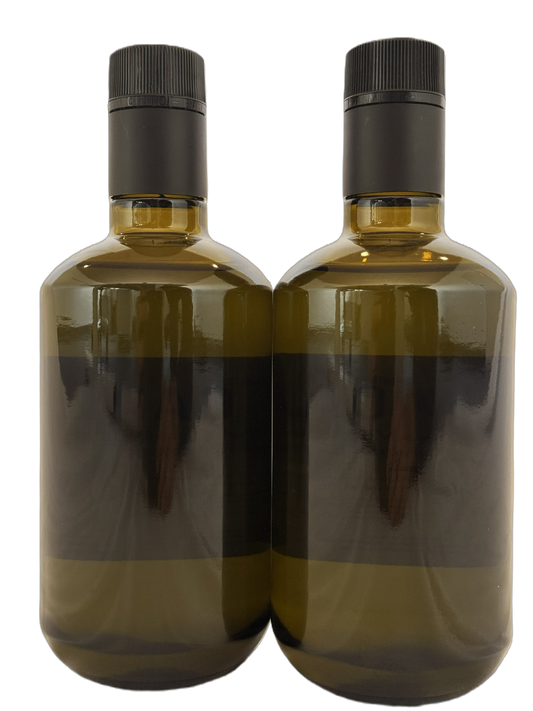 ONKEL CARLOS – Sparset: 2x Natives Olivenöl Extra 500ml | 100% Picual Oliven aus Spanien | Kaltgepresst, Fruchtig & Intensiv (1 Liter)