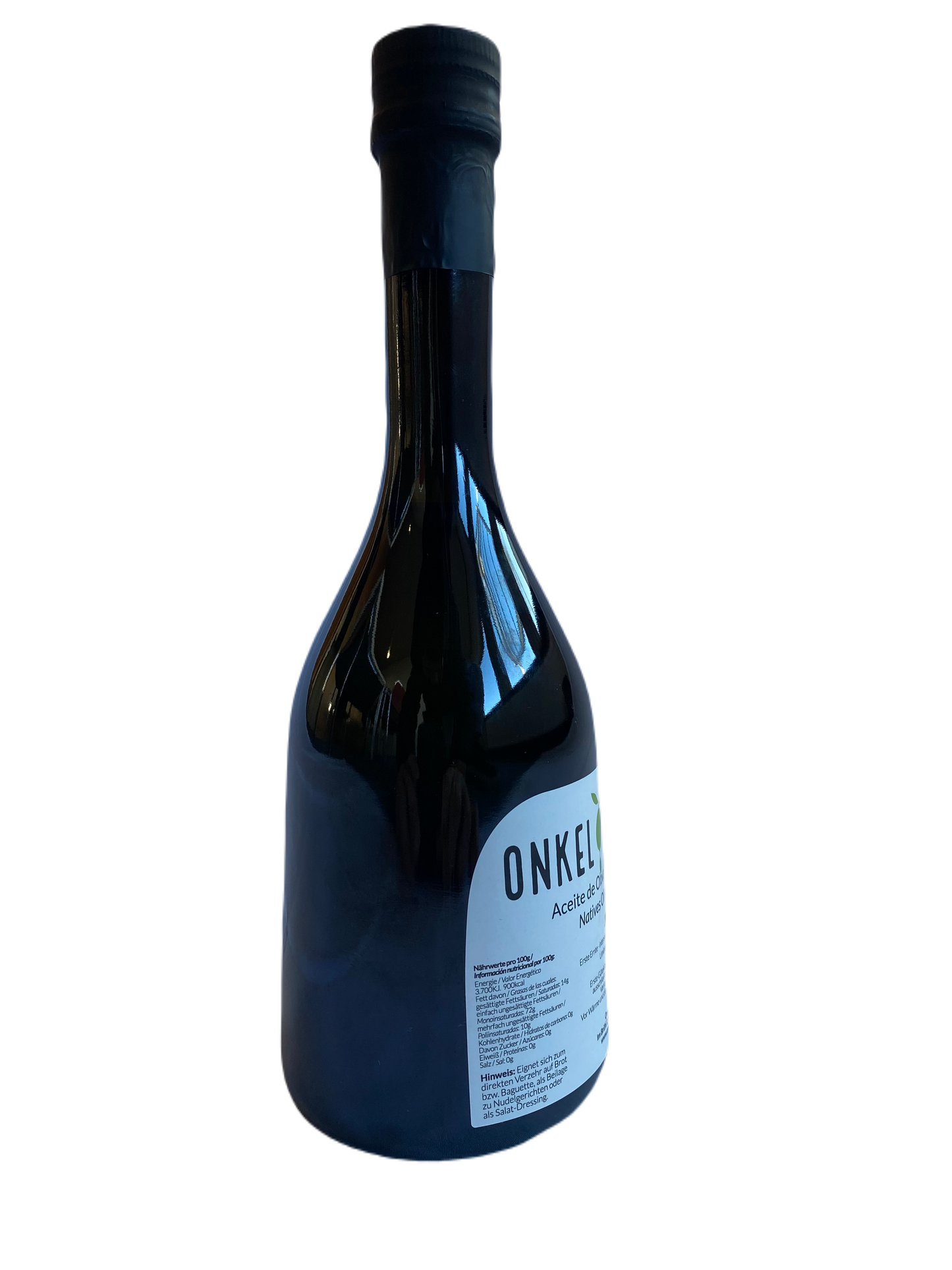 ONKEL CARLOS - Natives Olivenöl Extra 500ml, 100% Serrana Oliven aus Spanien. Fruchtig & Intensiv. "Das Erste".