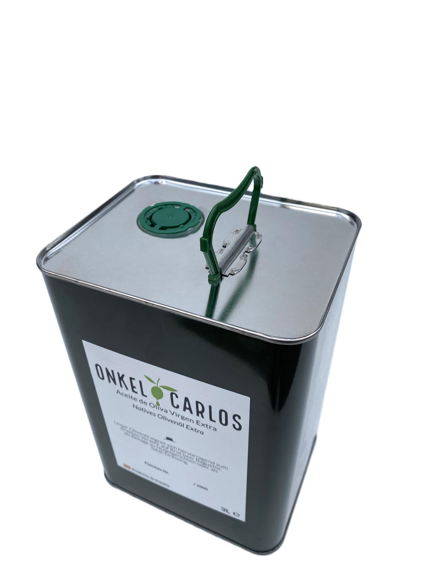 ONKEL CARLOS - Natives Olivenöl Extra 3 Liter, neue Ernte 2026, 100% Serrana Oliven aus Spanien